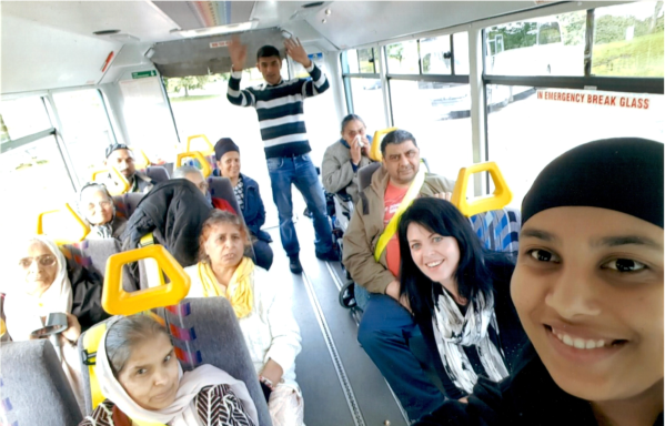 Service user day trip.